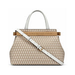 Karl Lagerfeld Paris Jacqueline Satchel Bag - BGE - Beige