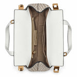 Karl Lagerfeld Paris Jacqueline Satchel Bag - BGE - Beige