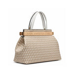 Karl Lagerfeld Paris Jacqueline Satchel Bag - BGE - Beige