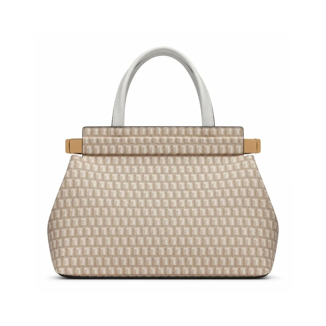 Karl Lagerfeld Paris Jacqueline Satchel Bag - BGE - Beige