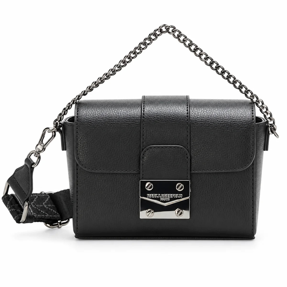 Karl Lagerfeld Paris Jolie Crossbody Bag - BLK - Black