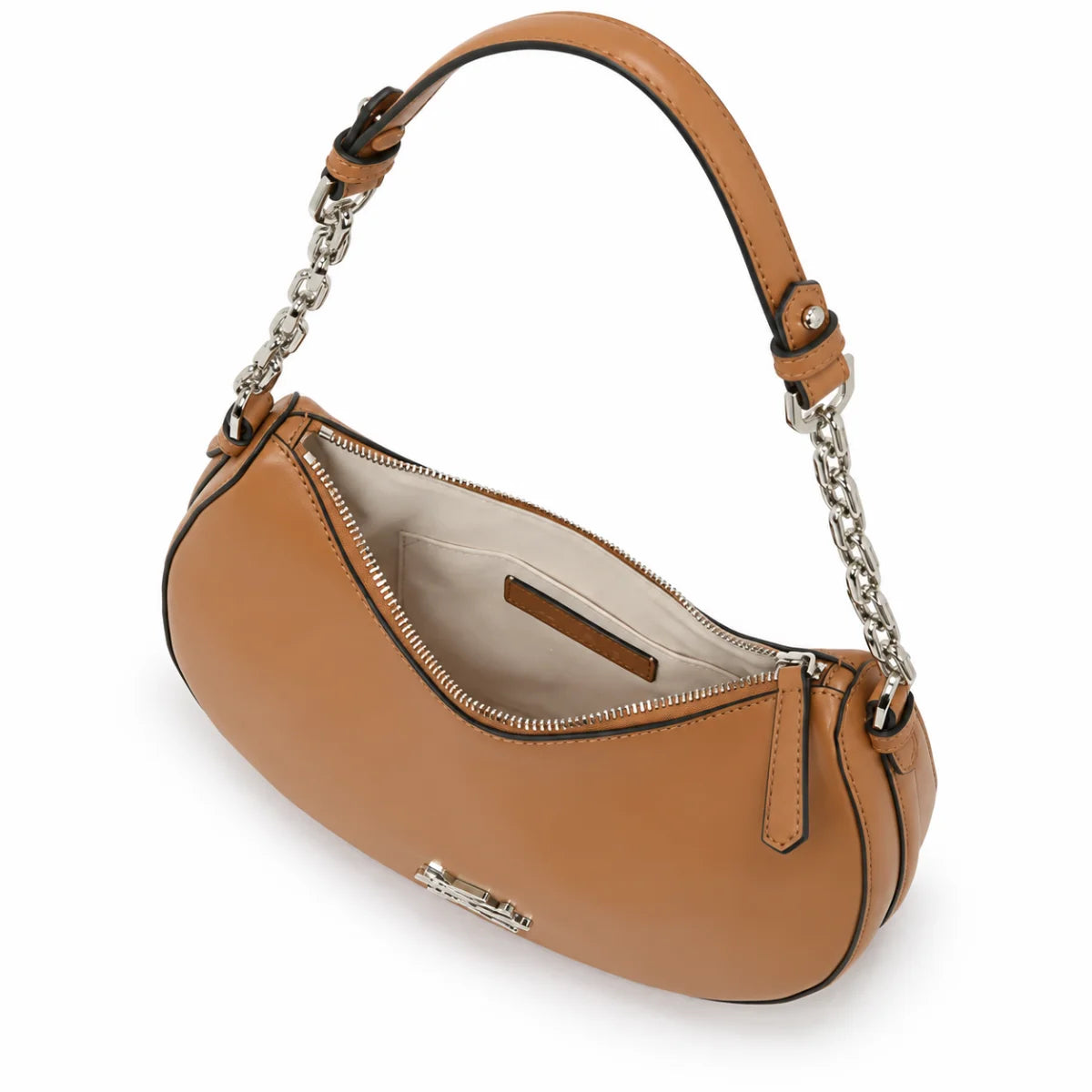Karl Lagerfeld Paris K/Autograph Moon Shoulder Bag - BGDY - Burgundy