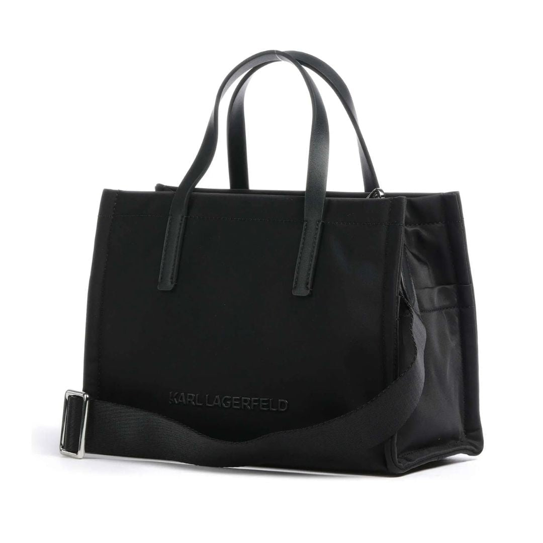 Karl Lagerfeld Paris K/Ikonik 2.0 Small Handbag - BLK - Black