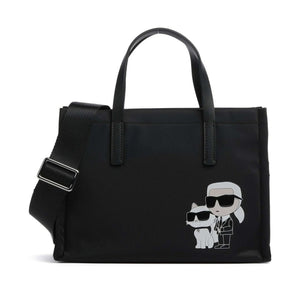 Karl Lagerfeld Paris K/Ikonik 2.0 Small Handbag - BLK - Black