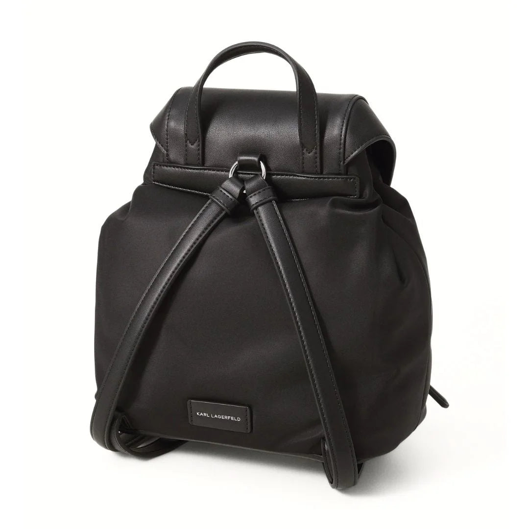 Karl Lagerfeld Paris K-Signature Backpack Bag Women BLK-KB119 - Black