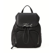 Karl Lagerfeld Paris K-Signature Backpack Bag Women BLK-KB119 - Black
