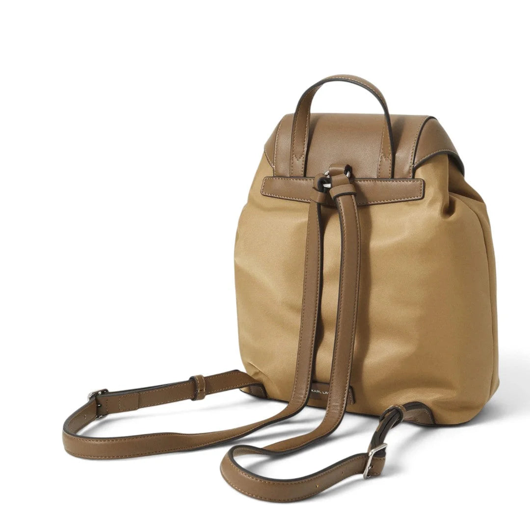 Karl Lagerfeld Paris K-Signature Backpack Bag Women TUP-KB118 - Taupe