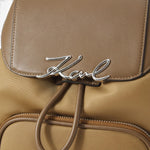 Karl Lagerfeld Paris K-Signature Backpack Bag Women TUP-KB118 - Taupe