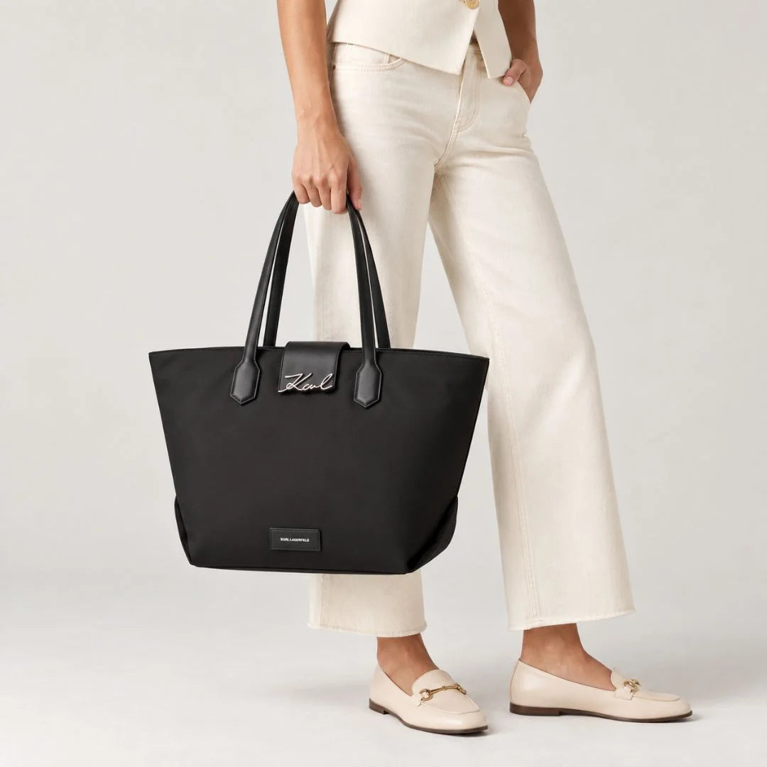 Karl Lagerfeld Paris K-Signature Tote Bag Women BLK-KB116 - Black