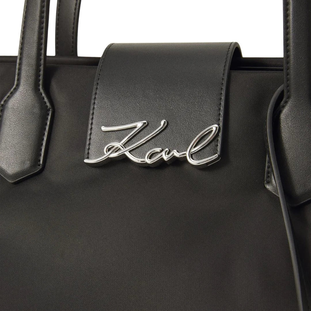 Karl Lagerfeld Paris K-Signature Tote Bag Women BLK-KB116 - Black
