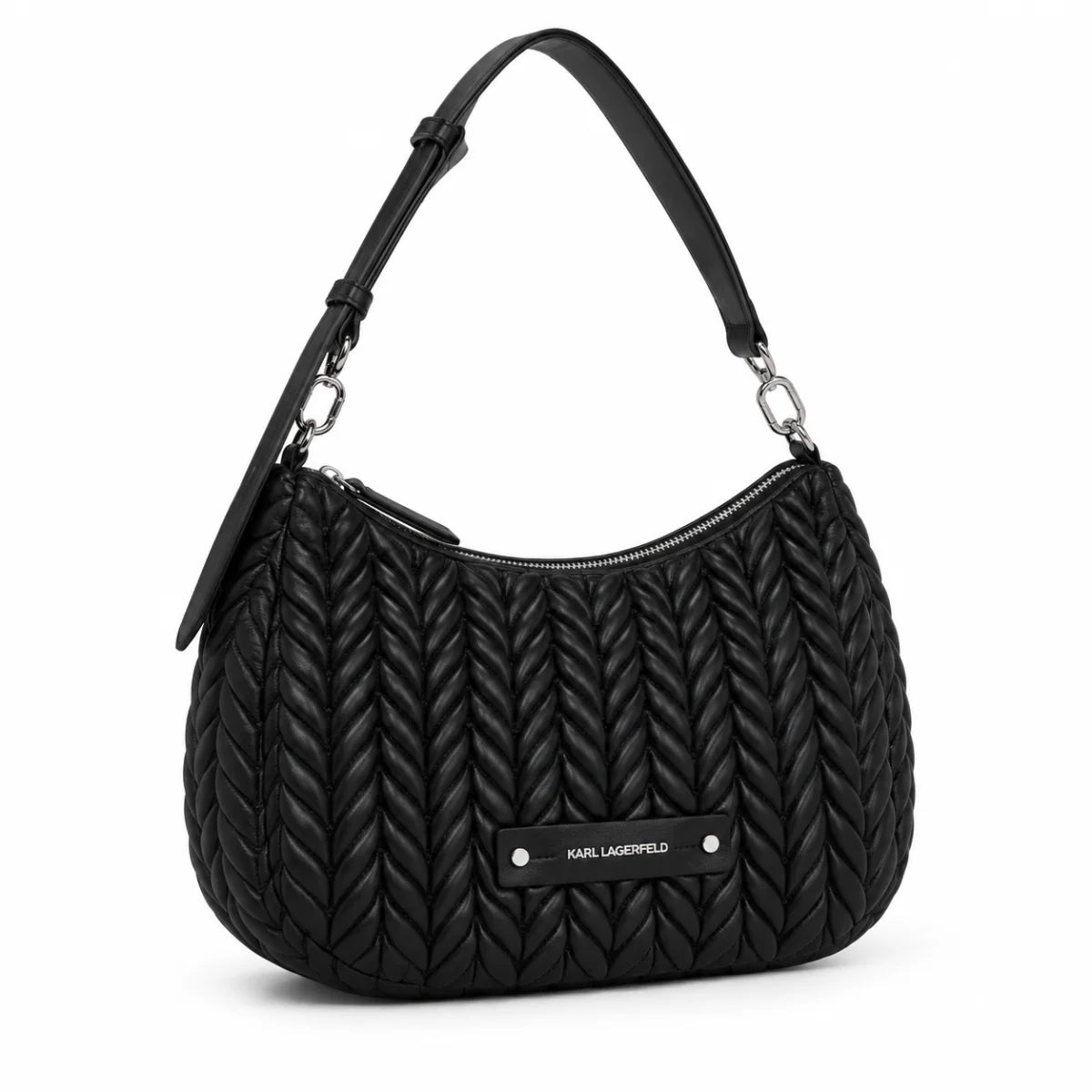 Karl Lagerfeld Paris K/WEAVE Handbag Women - BLK - Black