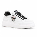 KARL LAGERFELD PARIS Karlie Karl Head Sneakers Women -WHT