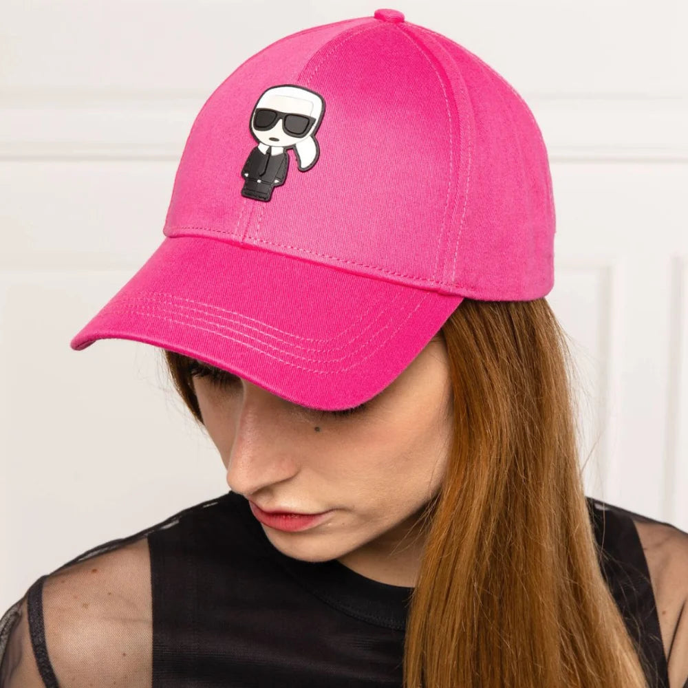 Karl Lagerfeld Paris konik Logo Cap Unisex 201W3404 - Accessories