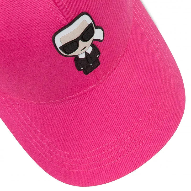 Karl Lagerfeld Paris konik Logo Cap Unisex 201W3404 - Accessories