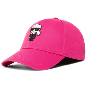 Karl Lagerfeld Paris konik Logo Cap Unisex 201W3404 - Pink - Accessories