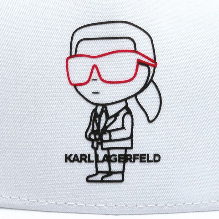 Karl Lagerfeld Paris Konik Logo Cap Unisex 805624532123 - Accessories