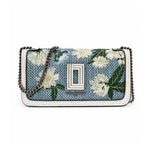 Karl Lagerfeld Paris KOSETTE DENIM JACQUARD Crossbody - MLT - Cream