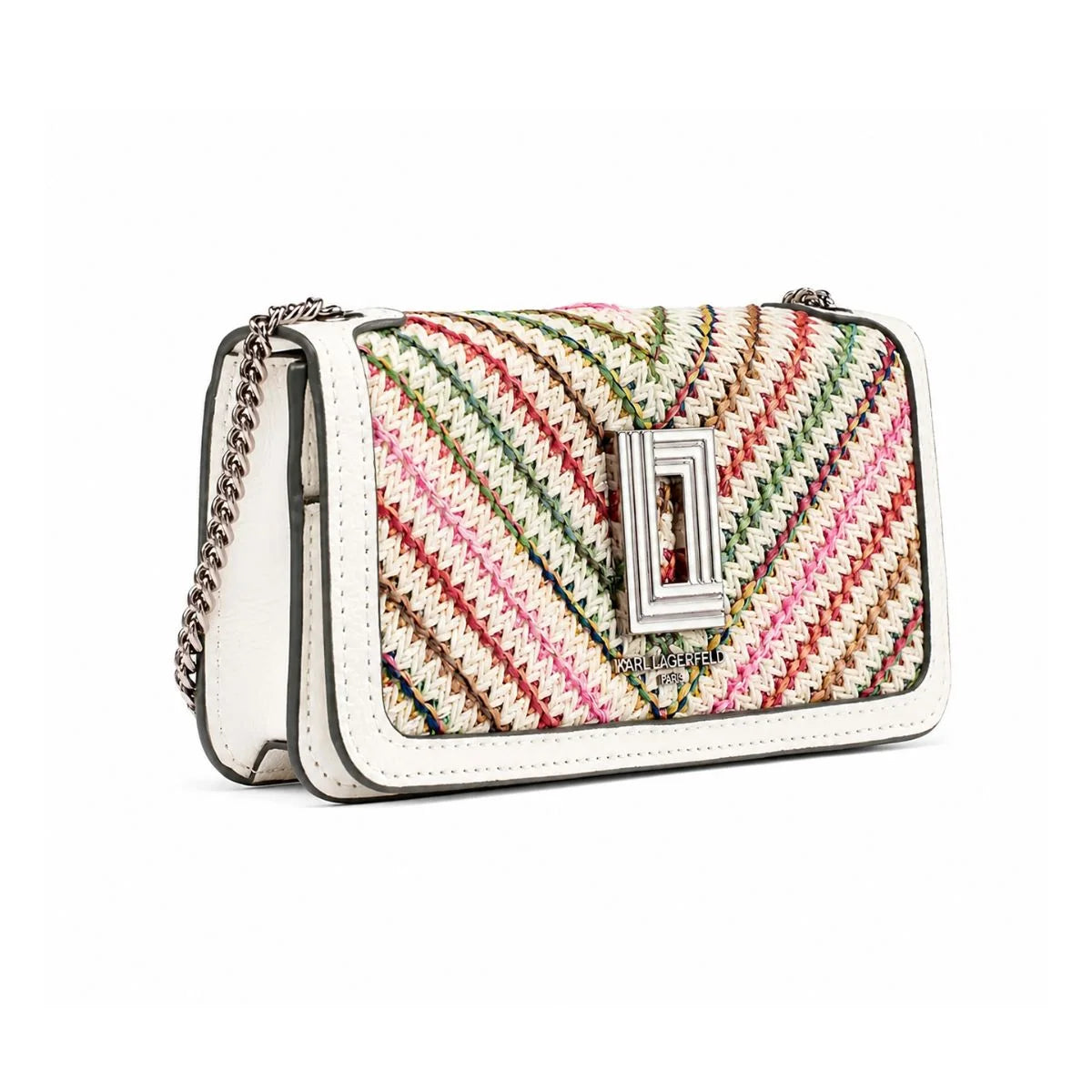 Karl Lagerfeld Paris KOSETTE DENIM JACQUARD Crossbody - MLT - Multi
