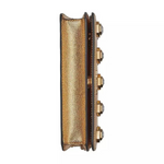 Karl Lagerfeld Paris Kosette Logo Crossbody Bag Women - GLD - Gold