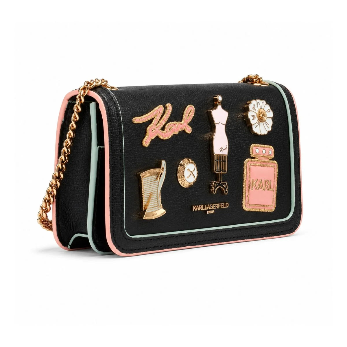 Karl Lagerfeld Paris KOSETTE SHOULDER BAG Women - BLK - Black