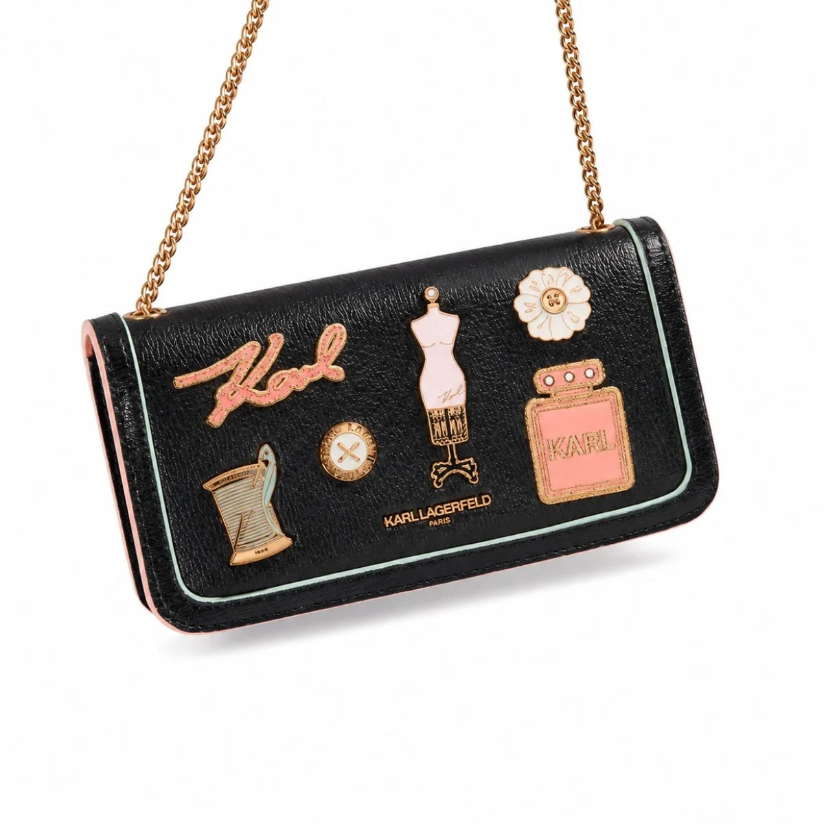Karl Lagerfeld Paris KOSETTE SHOULDER BAG Women - BLK - Black