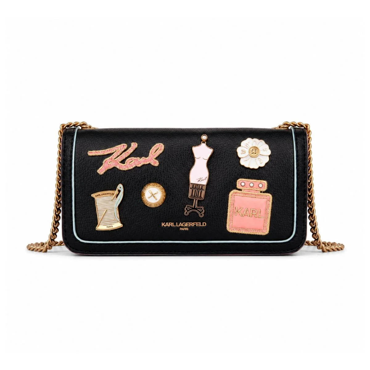 Karl Lagerfeld Paris KOSETTE SHOULDER BAG Women - BLK - Black