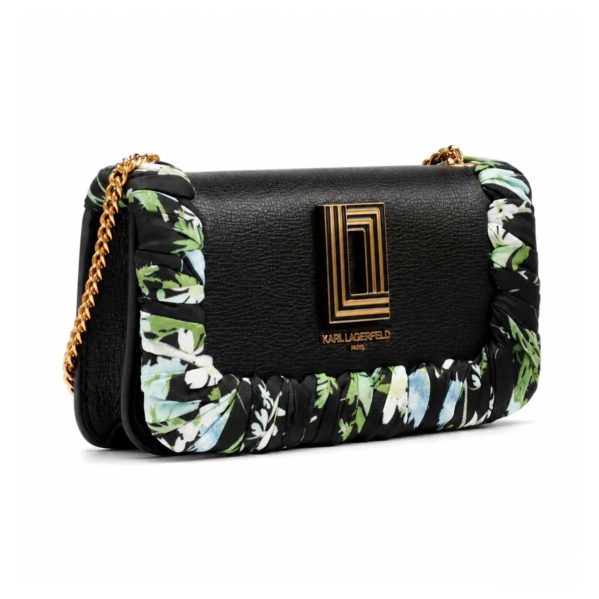 Karl Lagerfeld Paris KOSETTE SHOULDER BAG Women - BLK - Cream-Black