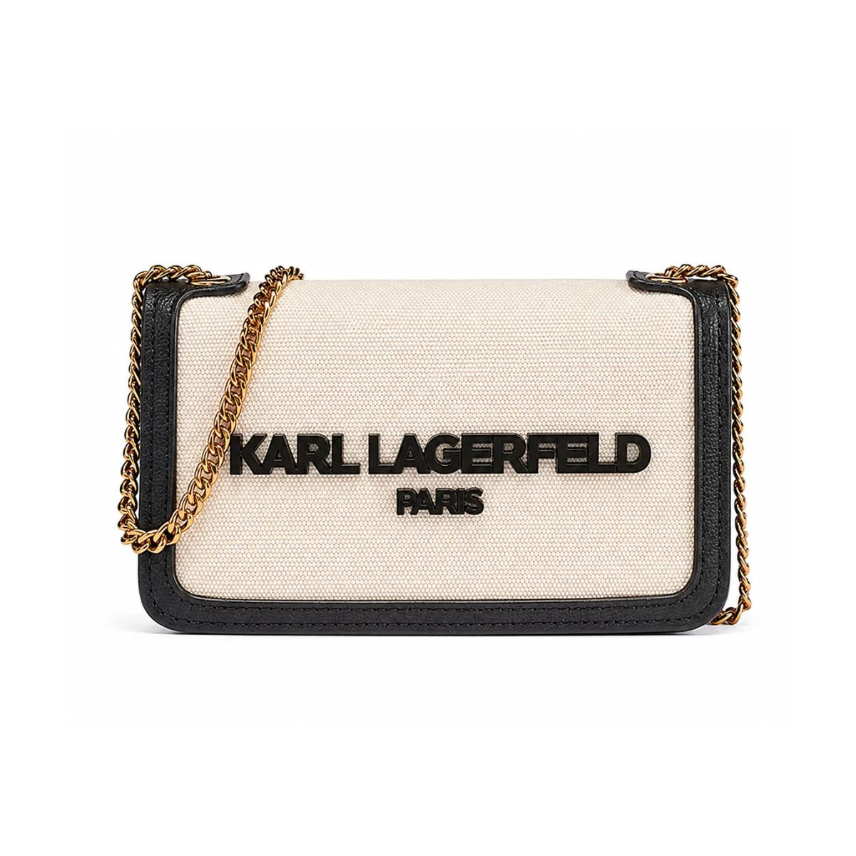 Karl Lagerfeld Paris KOSETTE SHOULDER BAG Women - CRMBLK - Cream-Black