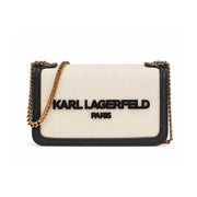 Karl Lagerfeld Paris KOSETTE SHOULDER BAG Women - CRMBLK - Cream-Black