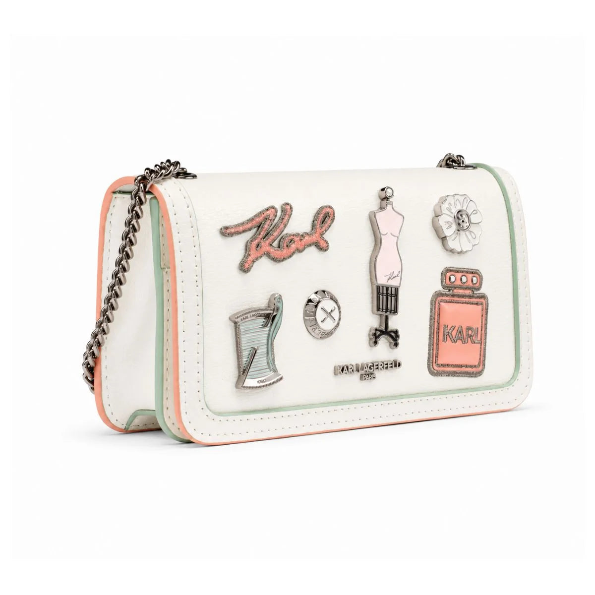 Karl Lagerfeld Paris KOSETTE SHOULDER BAG Women - WHT - White