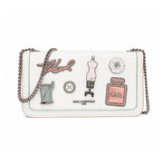 Karl Lagerfeld Paris KOSETTE SHOULDER BAG Women - WHT - White