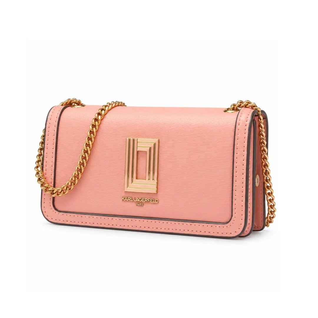 Karl Lagerfeld Paris Kosette Wallet on Chain Bag - Women - RSE - Rose