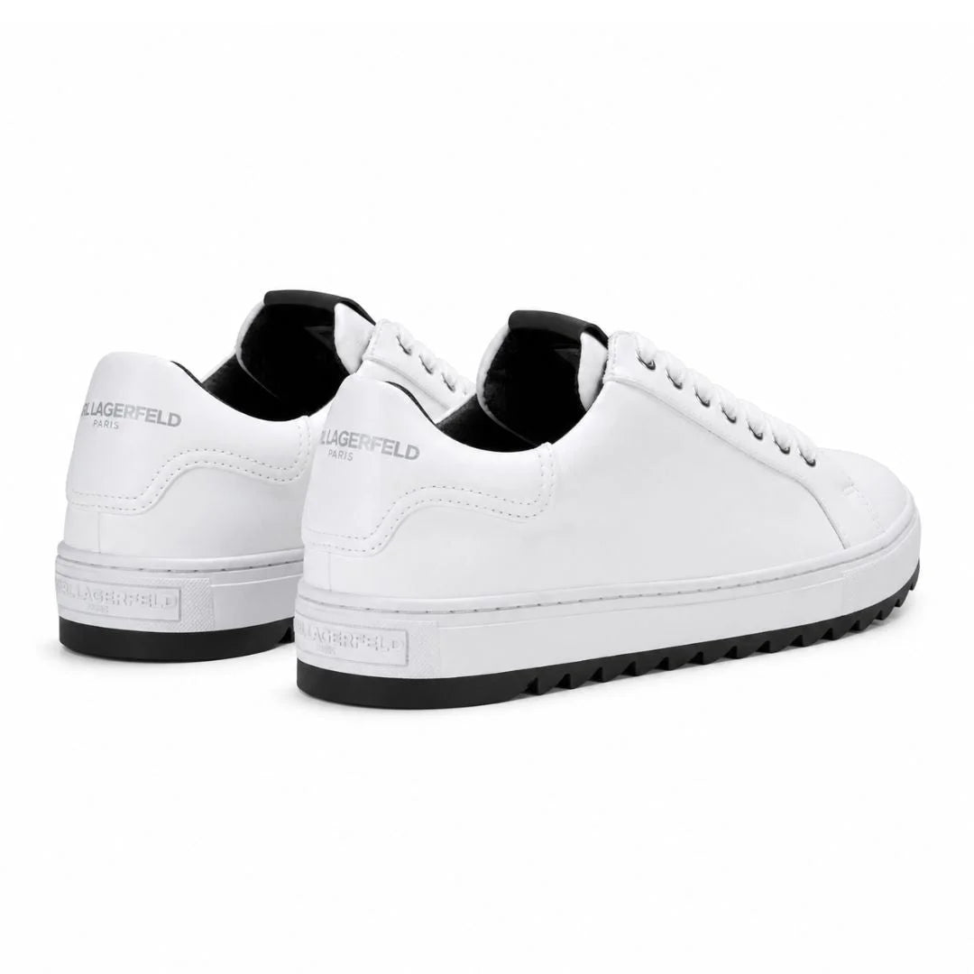 KARL LAGERFELD PARIS Mael Lace Up Sneakers Men - WHT