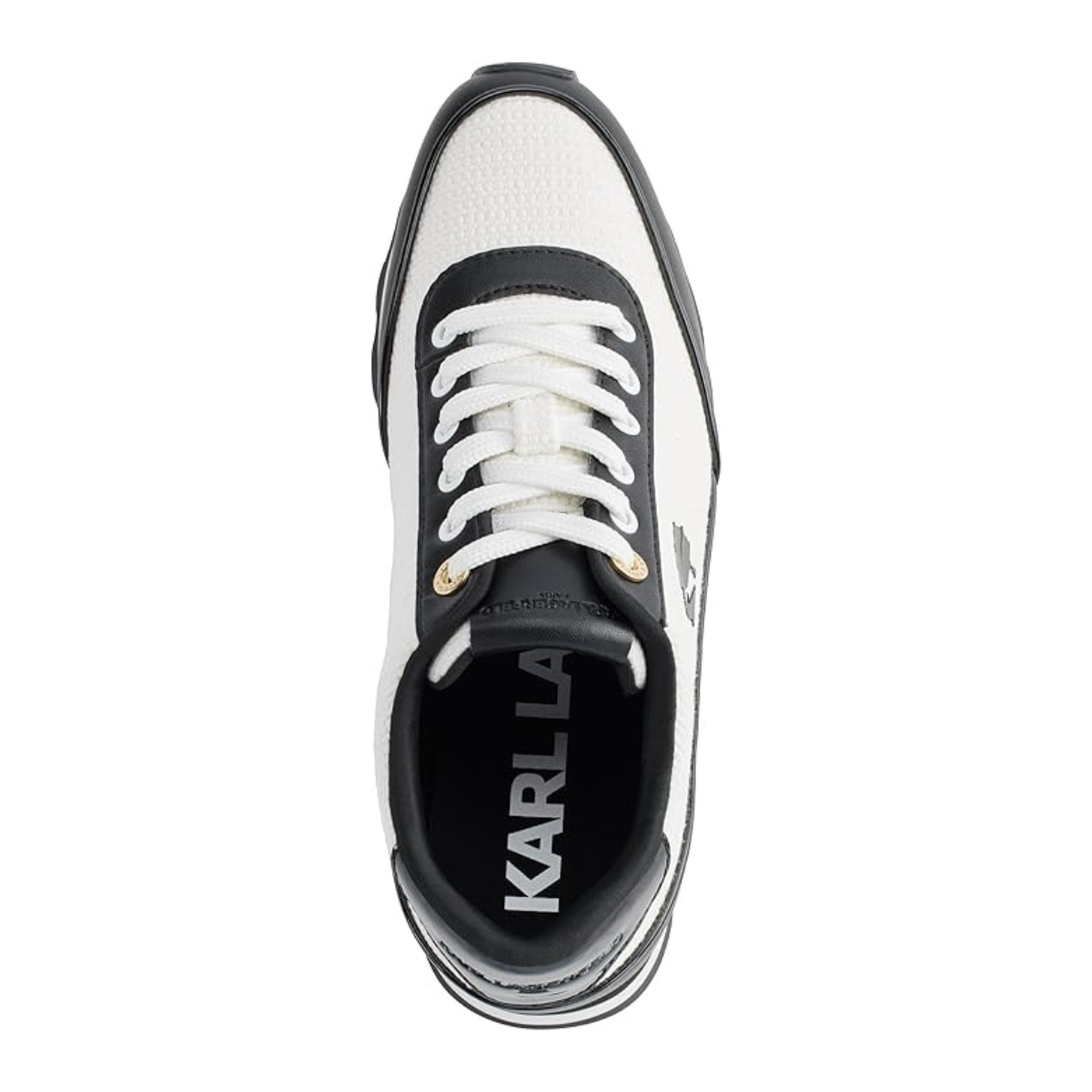 KARL LAGERFELD PARIS MAICO LACE UP Sneakers Women - WHTBLK