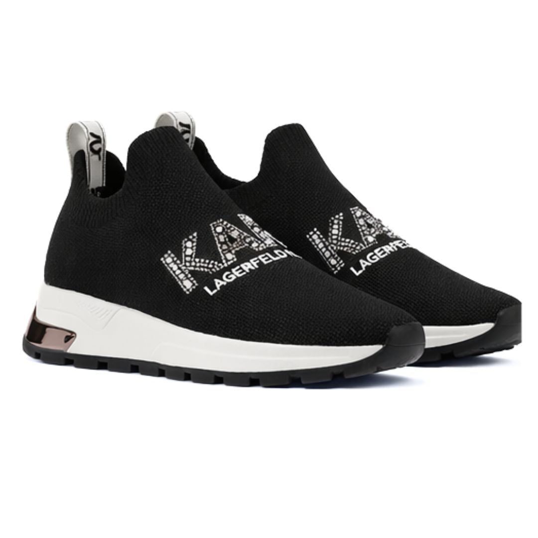 KARL LAGERFELD PARIS Maries Slip-On Sneakers Women - BLK - Black / 35