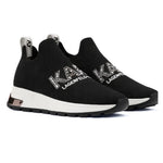 KARL LAGERFELD PARIS Maries Slip-On Sneakers Women - BLK - Black / 35