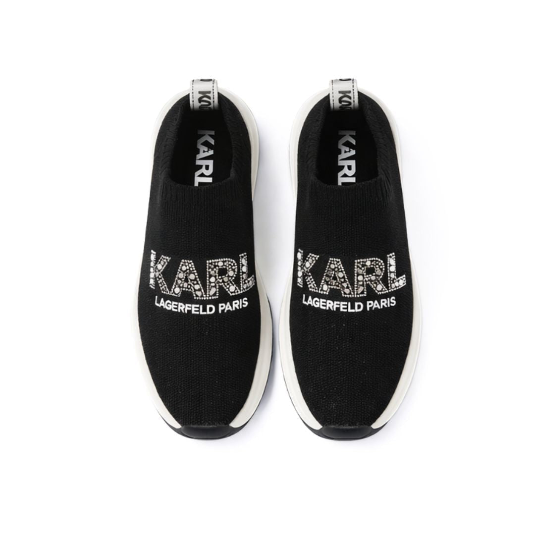 KARL LAGERFELD PARIS Maries Slip-On Sneakers Women - BLK