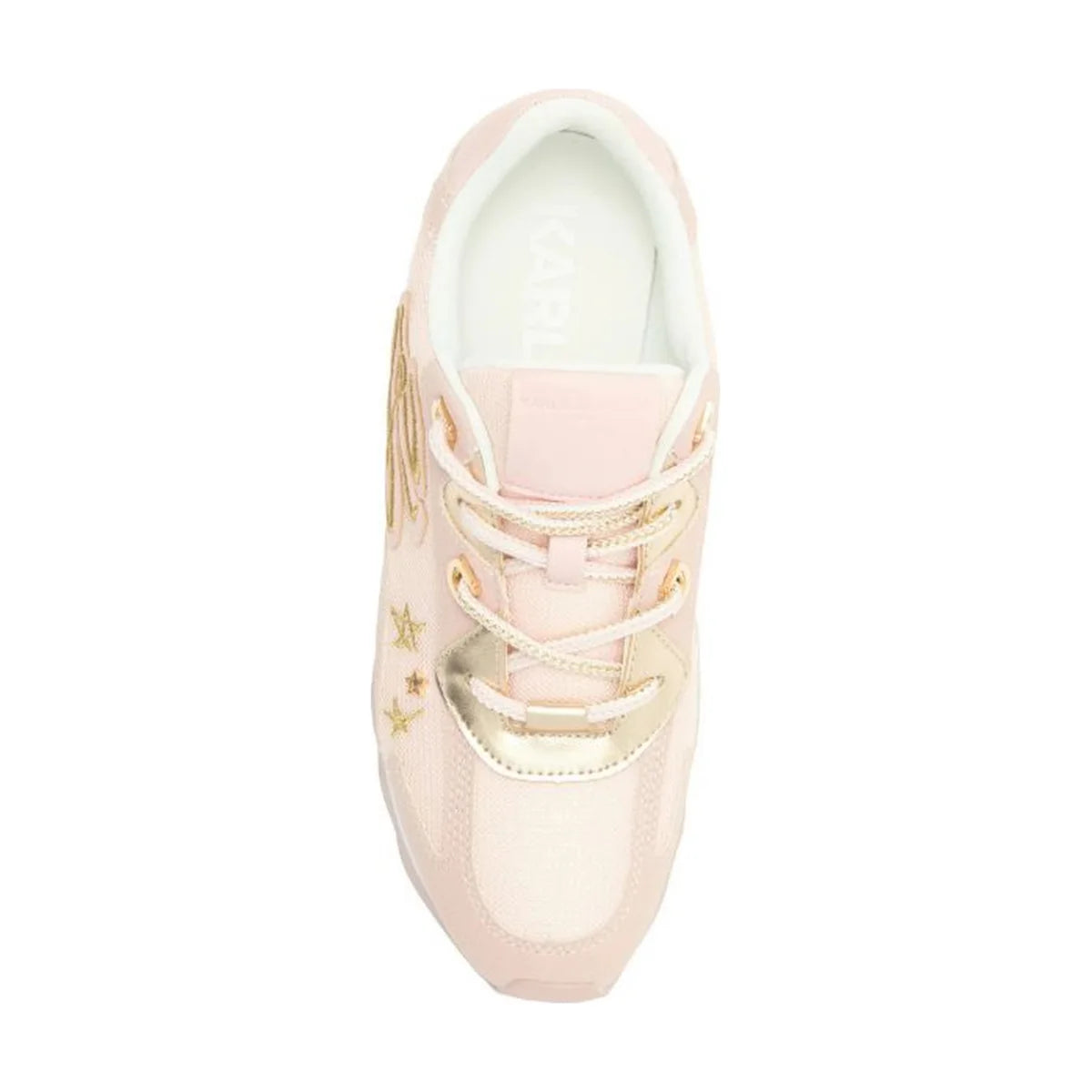 KARL LAGERFELD PARIS Masrina Lace Up Sneaker Women- PNK
