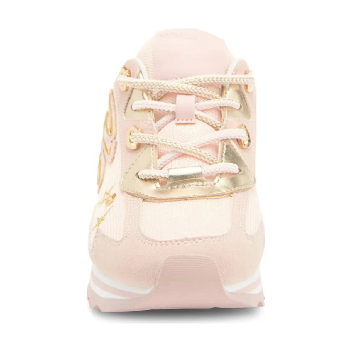 KARL LAGERFELD PARIS Masrina Lace Up Sneaker Women- PNK