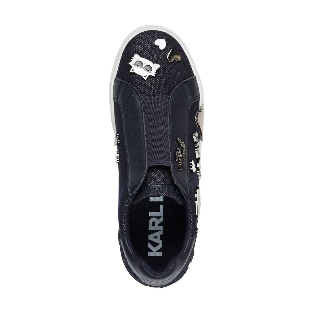 KARL LAGERFELD PARIS Mavise Slip-On Sneakers Women - BLKBLK