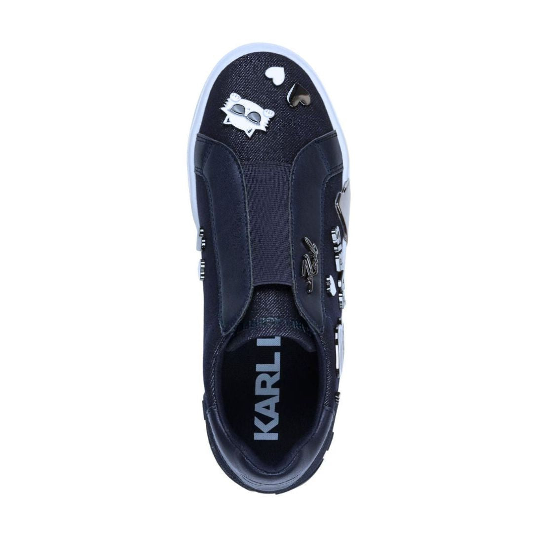 KARL LAGERFELD PARIS Mavise Slip-On Sneakers Women - NVYWHT