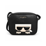 Karl Lagerfeld Paris Maybelle Camera Crossbody Bag - BLK - Black