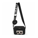 Karl Lagerfeld Paris Maybelle Camera Crossbody Bag - BLK - Black