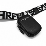 Karl Lagerfeld Paris Maybelle Camera Crossbody Bag Women - BLK - Black