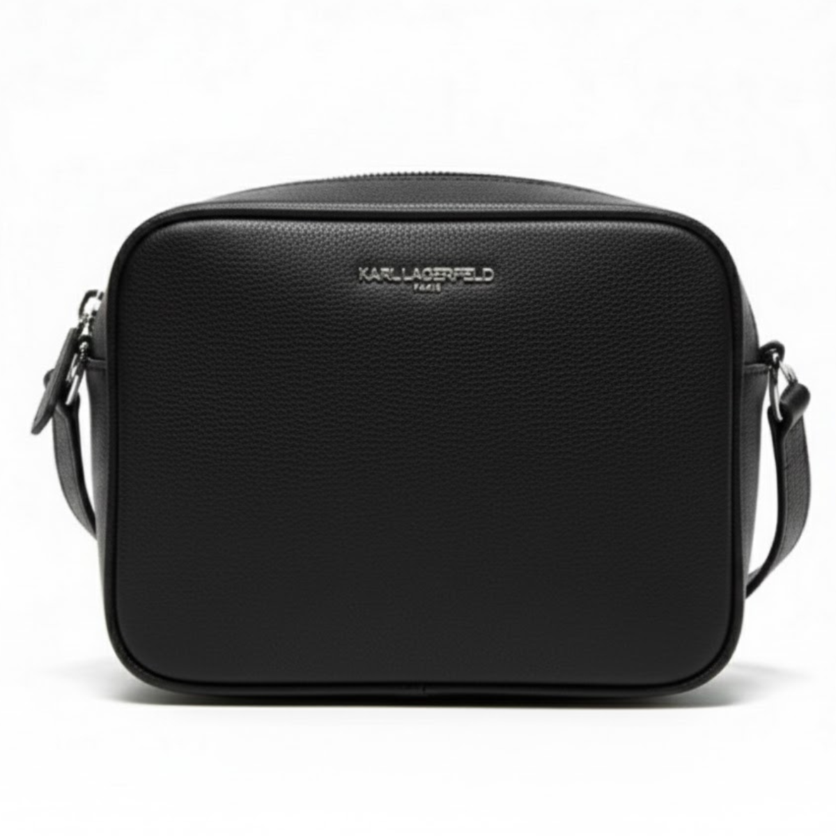 Karl Lagerfeld Paris Maybelle Camera Crossbody Bag Women - BLK - Black