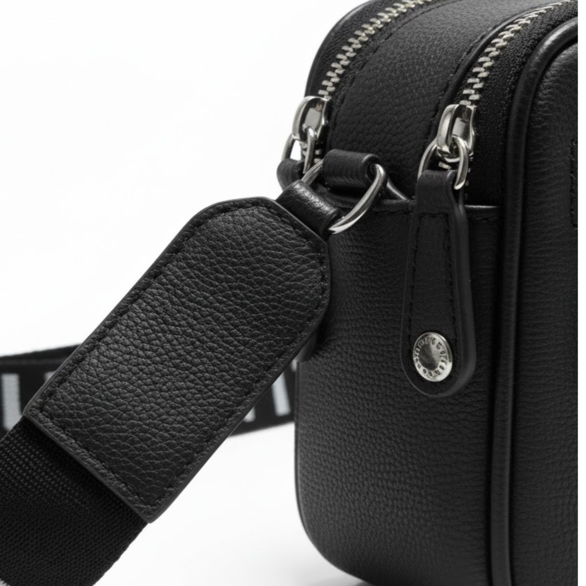 Karl Lagerfeld Paris Maybelle Camera Crossbody Bag Women - BLK - Black