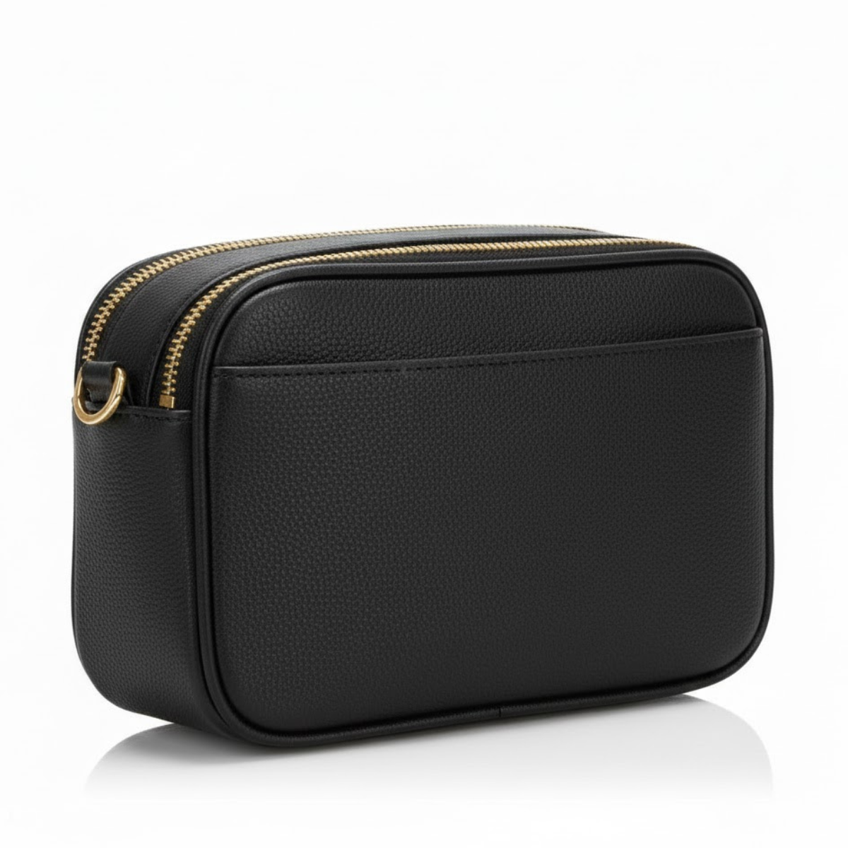 Karl Lagerfeld Paris Maybelle Camera Crossbody Bag Women - BLKGLD - Black-Gold