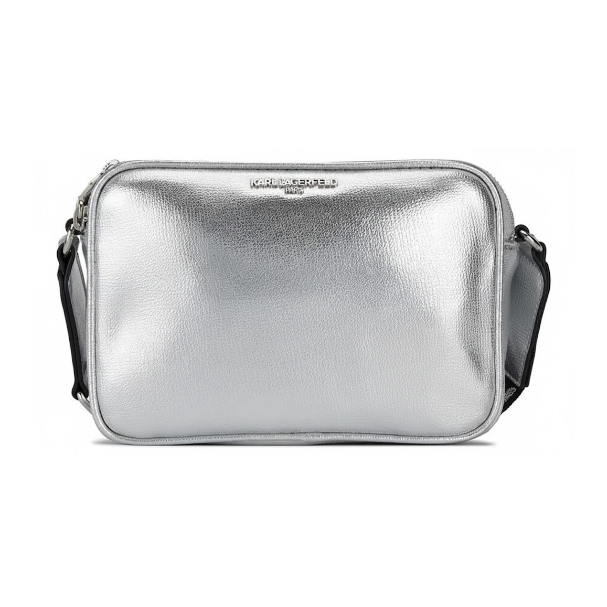 Karl Lagerfeld Paris Maybelle Camera Crossbody Bag Women - SLV - Silver