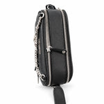 Karl Lagerfeld Paris Maybelle Crossbody Logo Camera Bag - BLK - Black