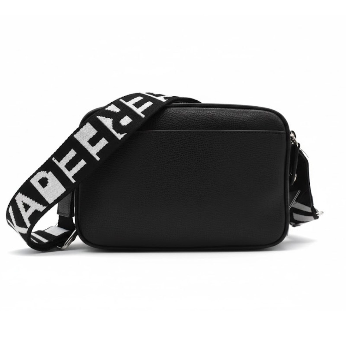 Karl Lagerfeld Paris Maybelle Logo Camera Crossbody Bag Women - BLK - Black